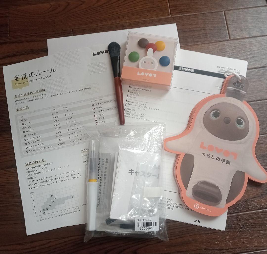 ラボット本体＆ネスト　夏用ベースウェア　ラボ鼻＋5個