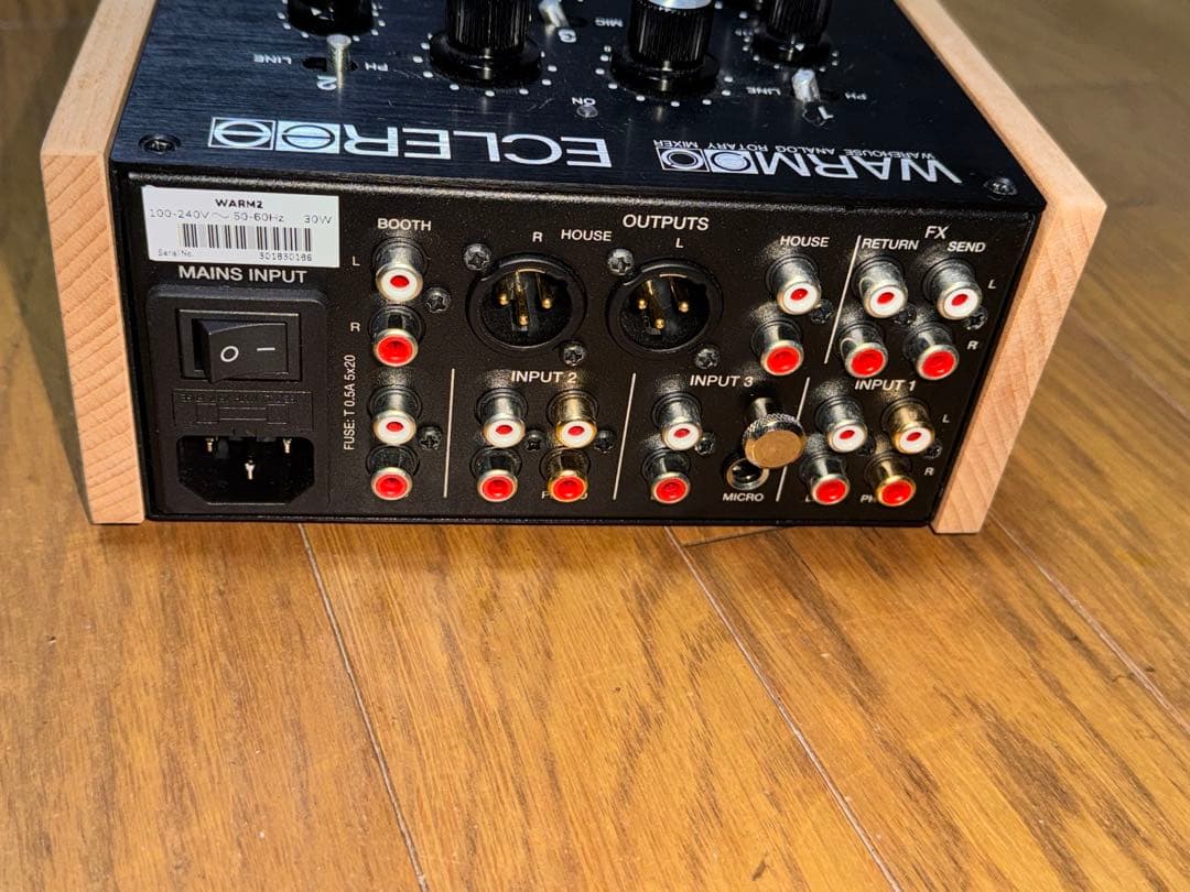 Ecler WARM2 DJミキサー 2チャンネル