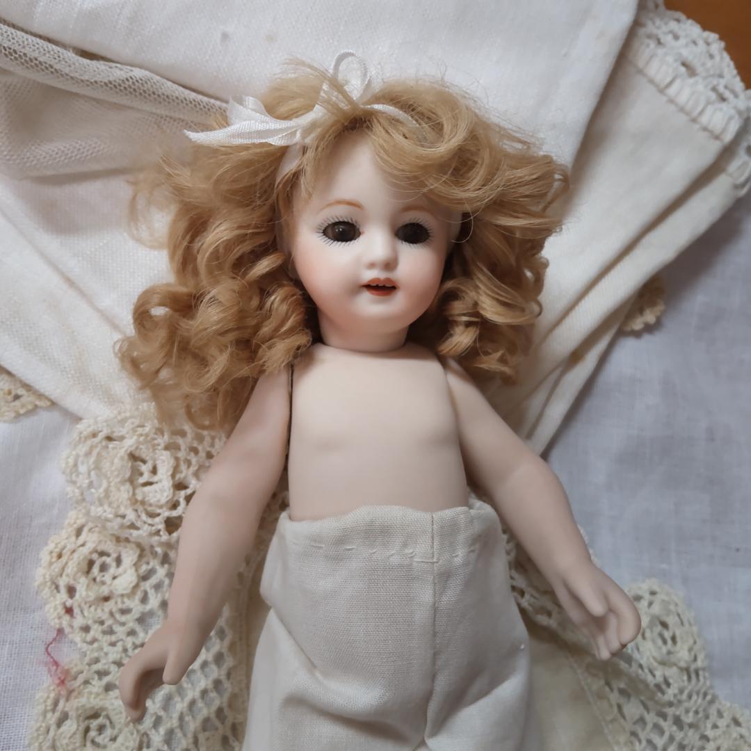 シモンハルビック　アンティークドール　リプロ　ミニョネット