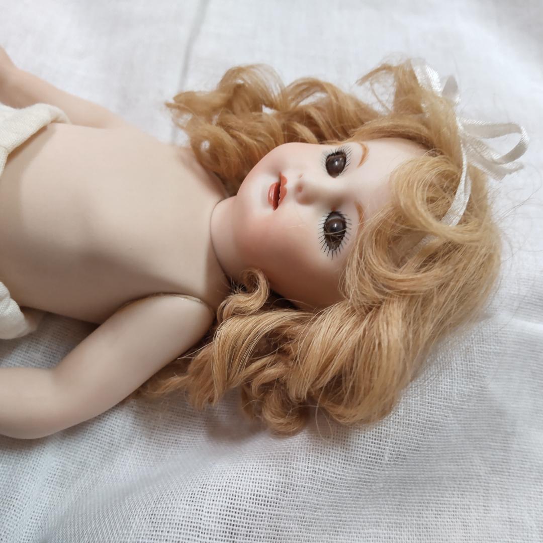 シモンハルビック　アンティークドール　リプロ　ミニョネット