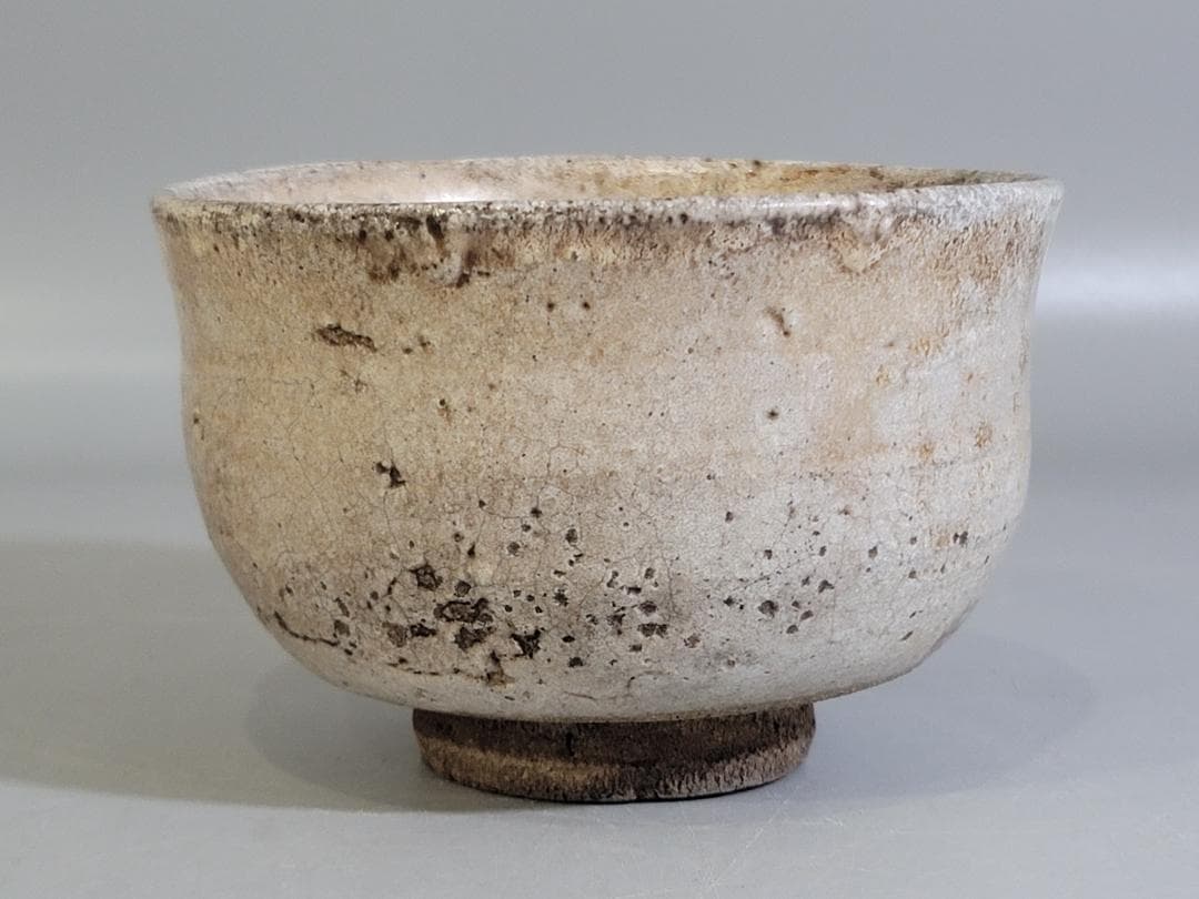 茶道具 古唐津 銘 雪の下 古美術 DT414