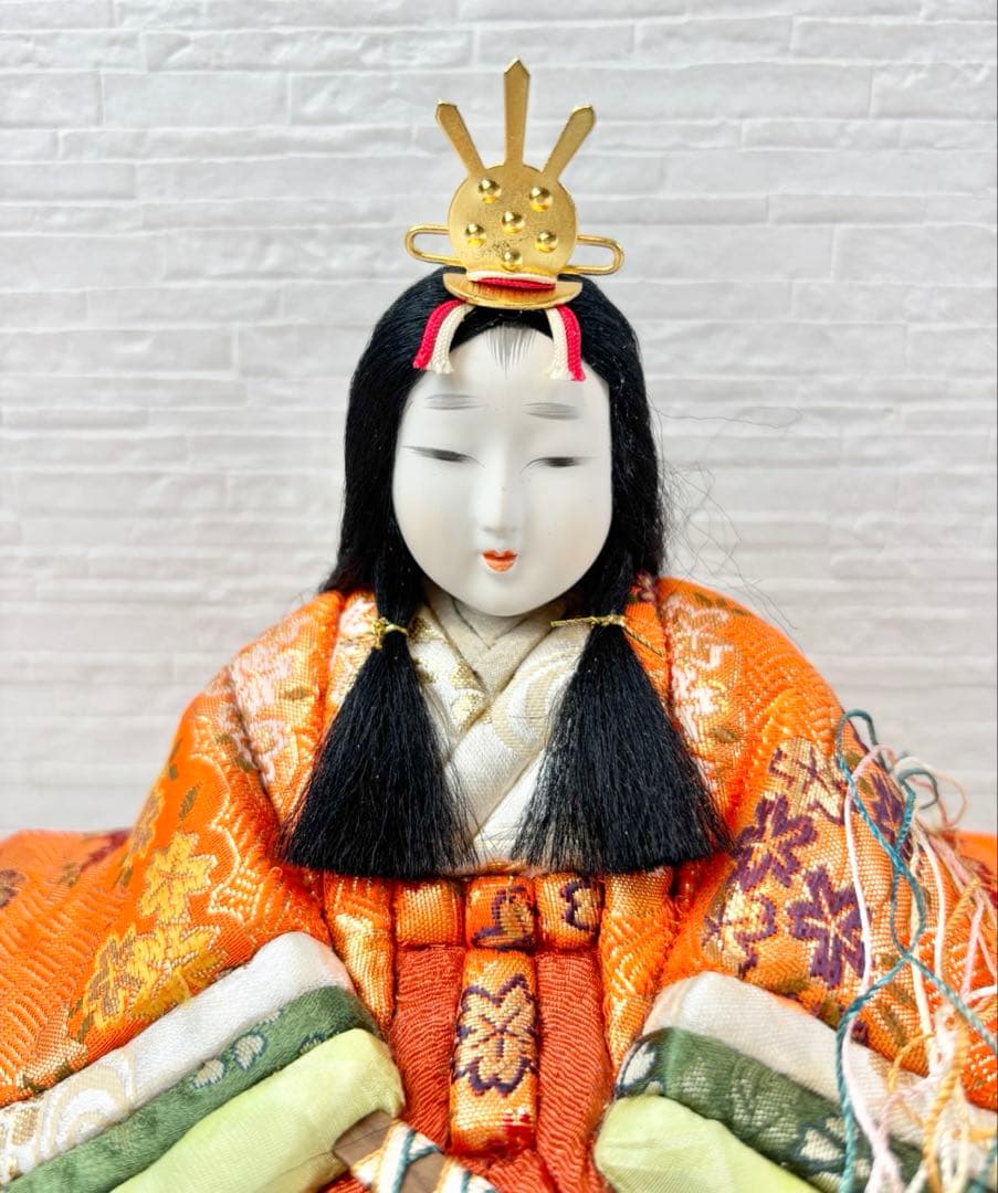 アンティーク　雛人形　人形のみ　お内裏様　お雛様　ひな祭り　レトロ　ヴィンテージ