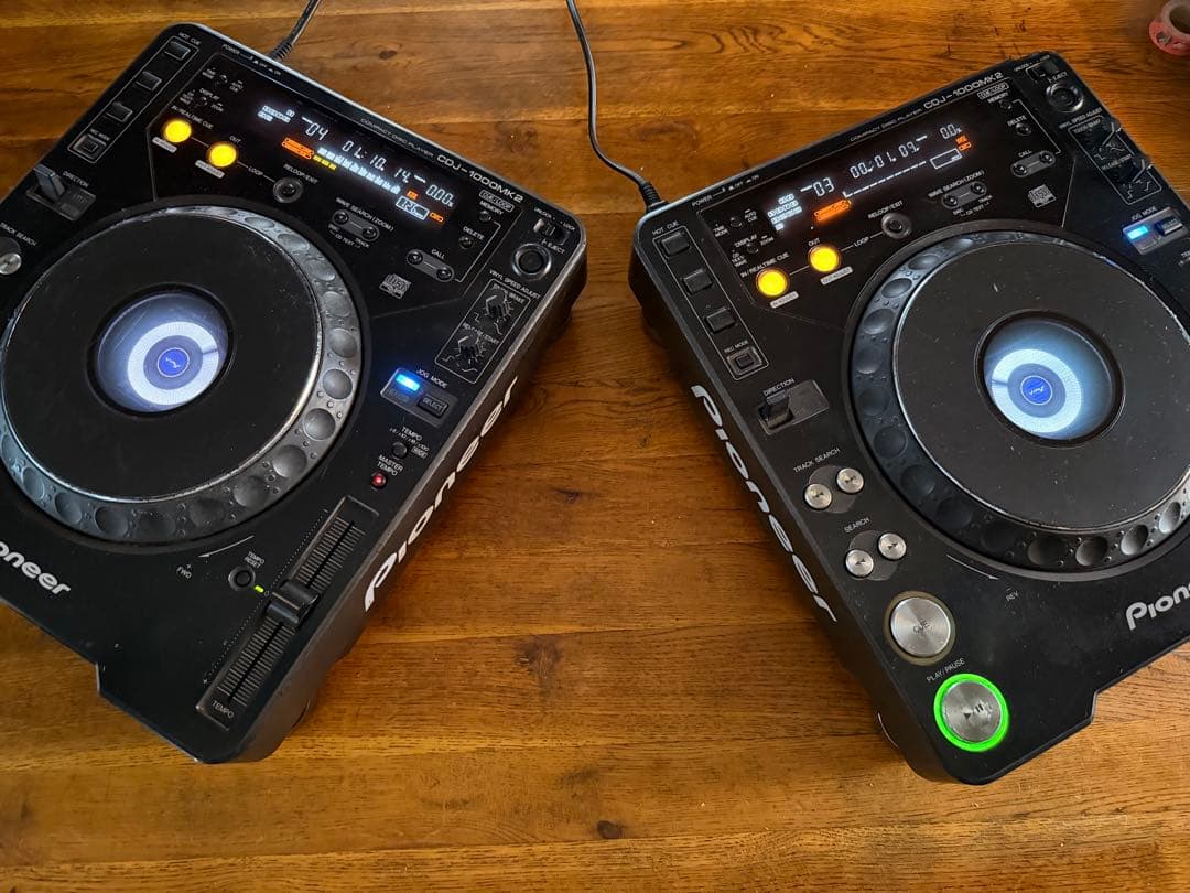 Pioneer CDJ-1000MK2 2台セット