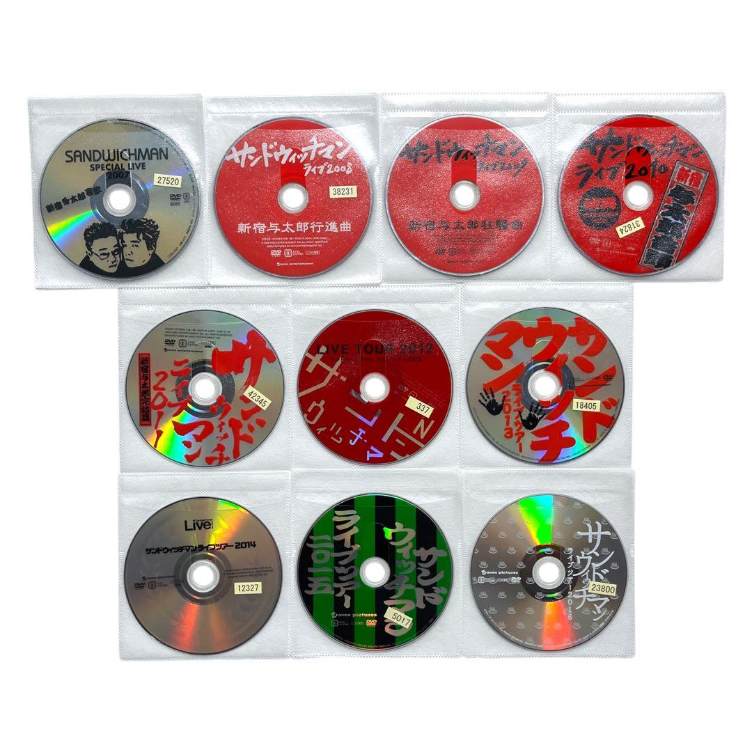 新品ケース DVD サンドウィッチマン エンタねた ライブ 全14巻 豪華セット