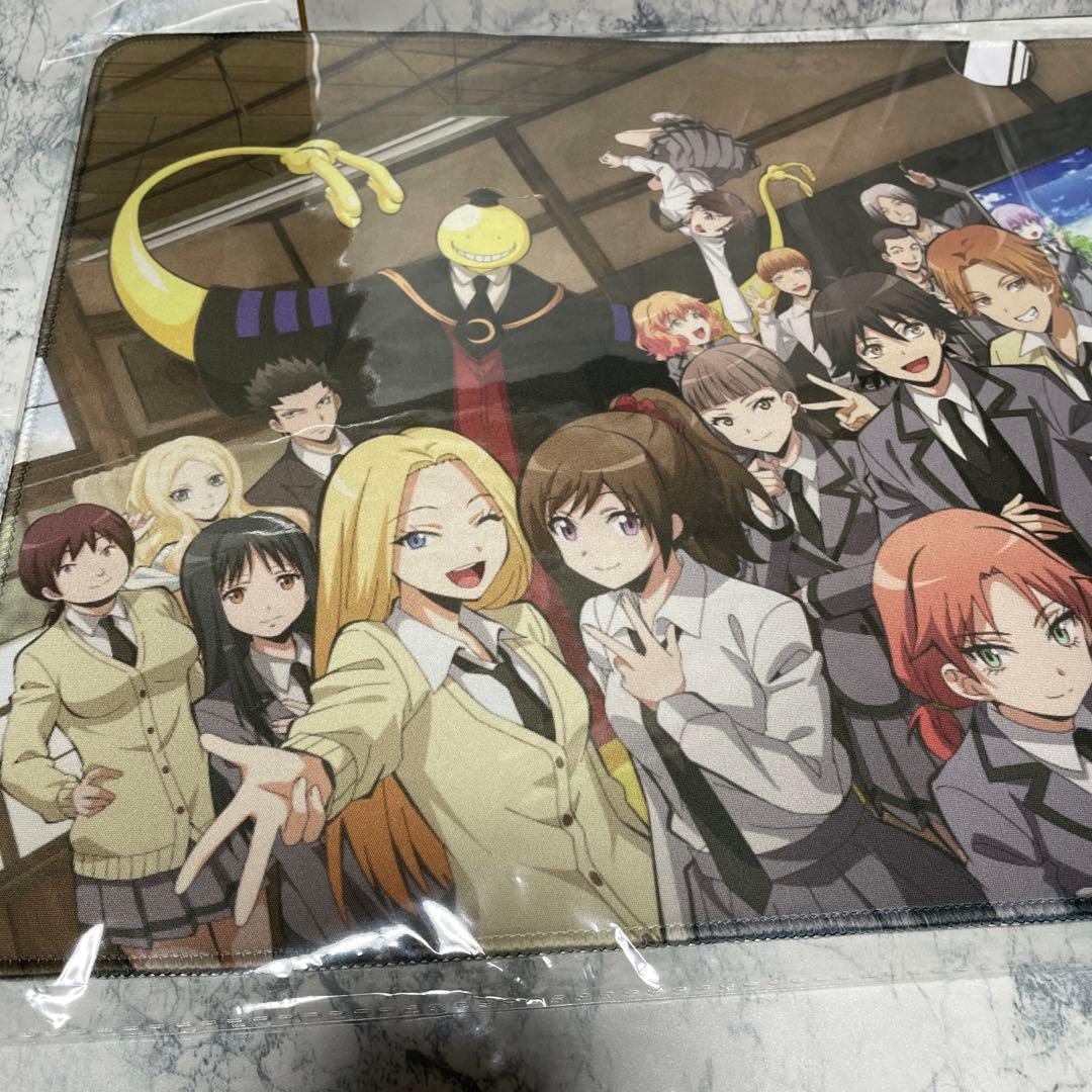 暗殺教室　デスクマット　フジテレビ　再放送エンディング　赤羽業　潮田渚　前原陽斗