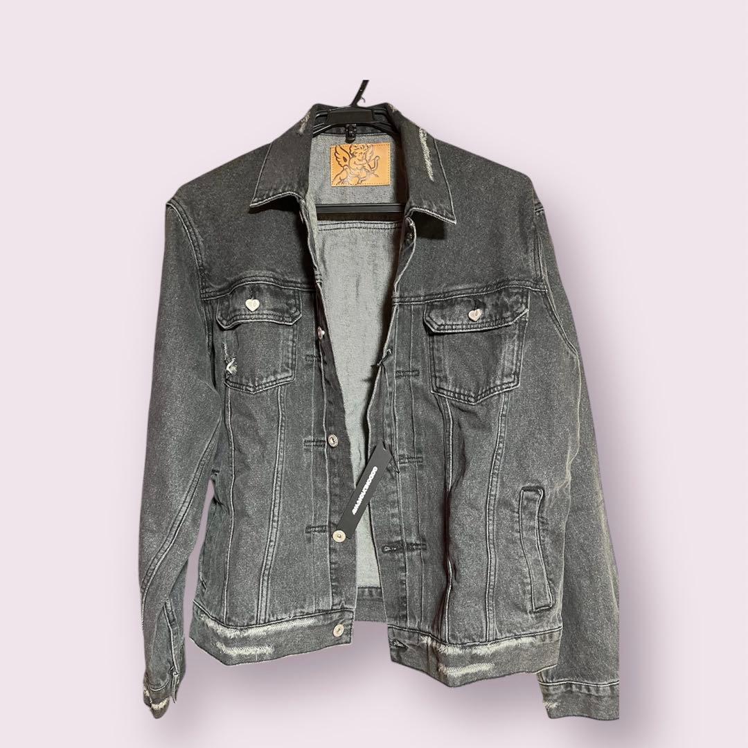 三代目JSB 岩田剛典POP UP品ゴッドオンリーノウズDENIMJACKET