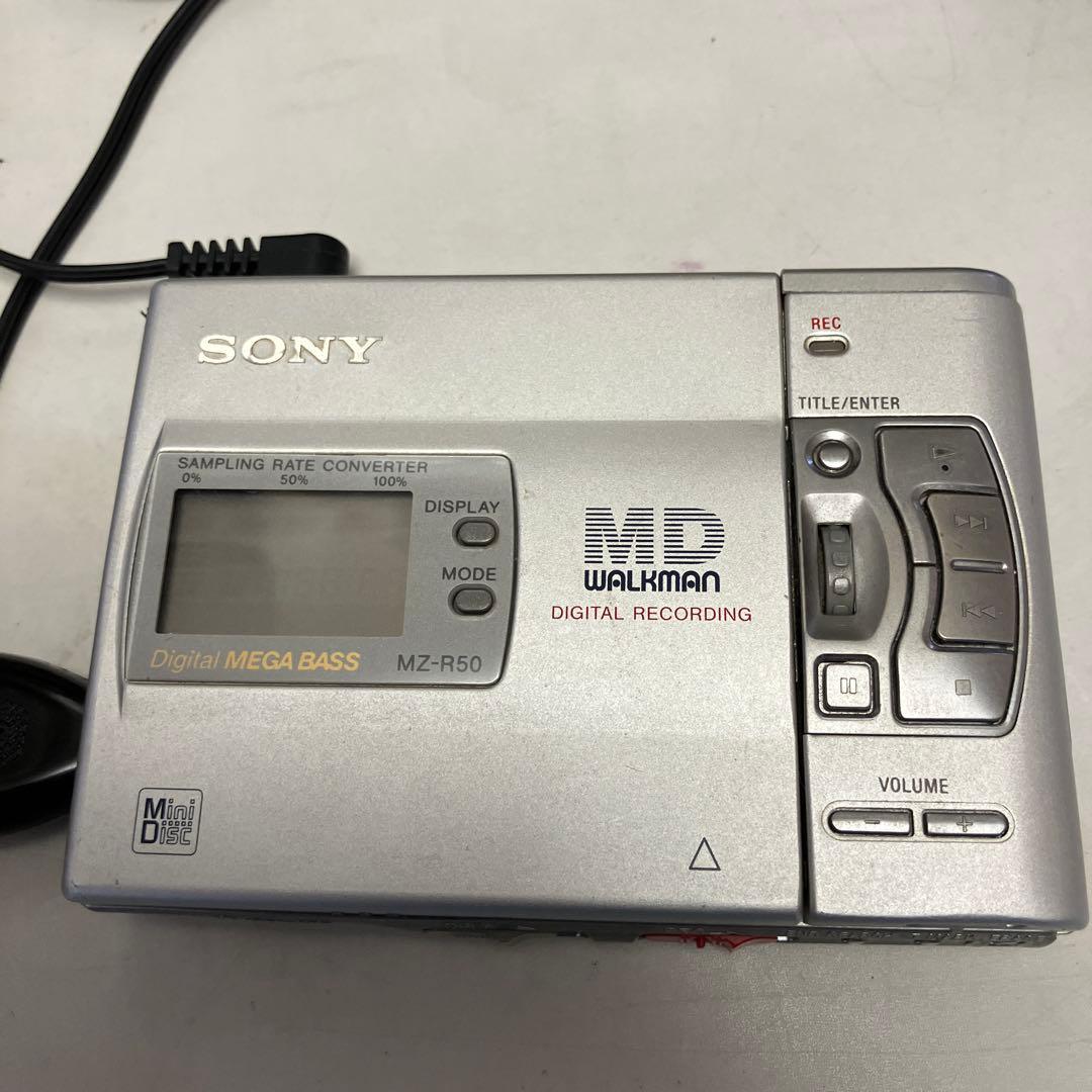 marty品、SONY MZ-R50 ポータブルMDレコーダー