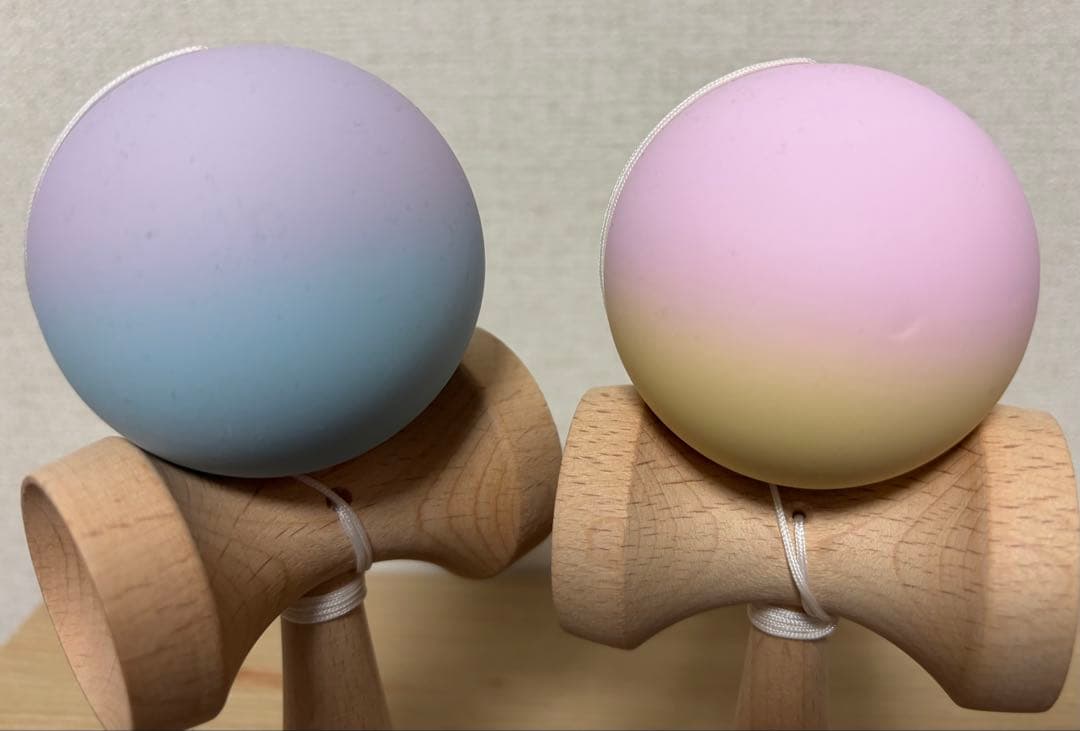 けん玉★パステル/ソリッド/モノクローム 12個セット