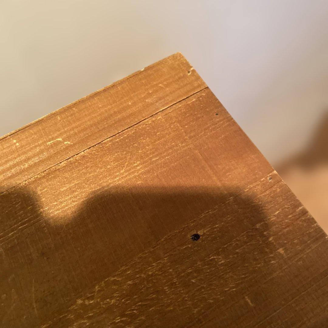 アンティーク木製ガラス扉収納キャビネット