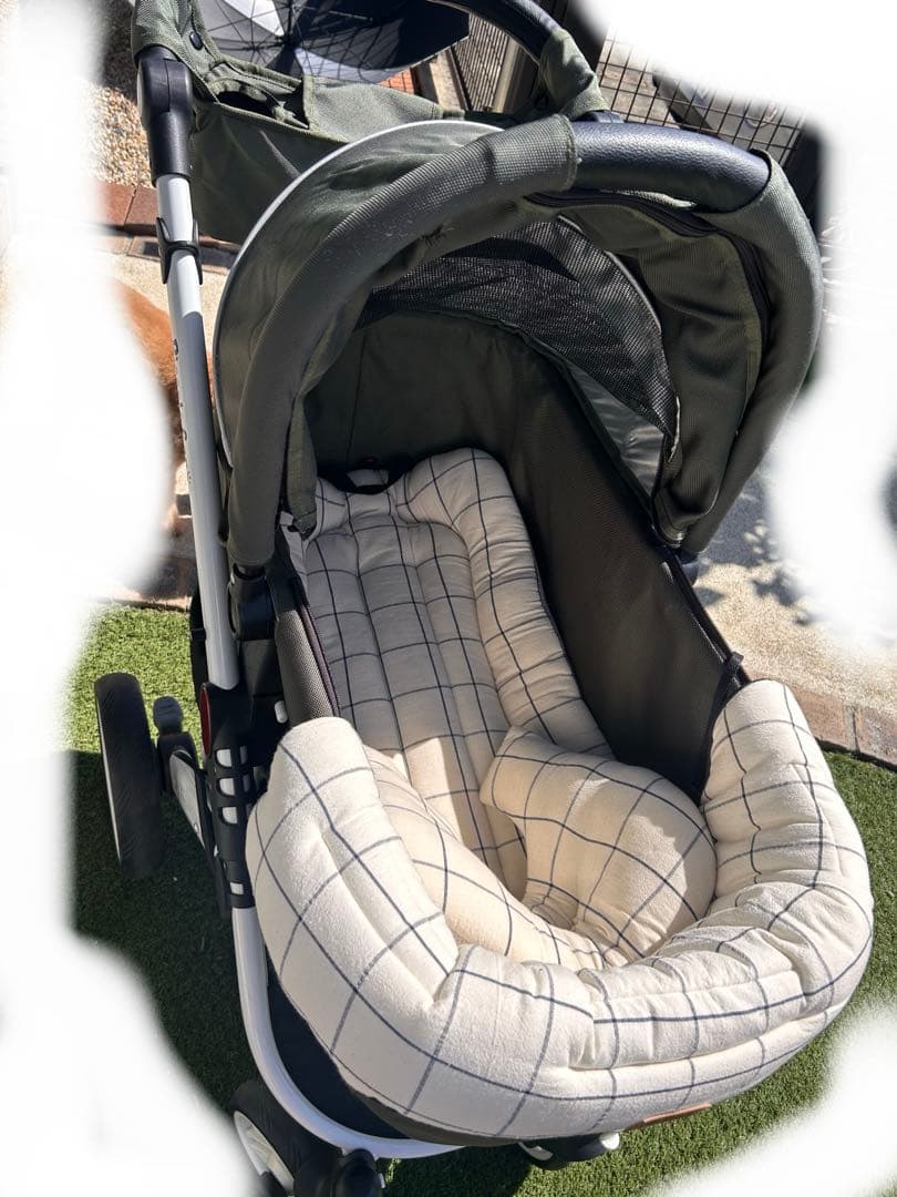 ハリースペット付ピッコロカーネタントIIペットカートクッション3点セット付き