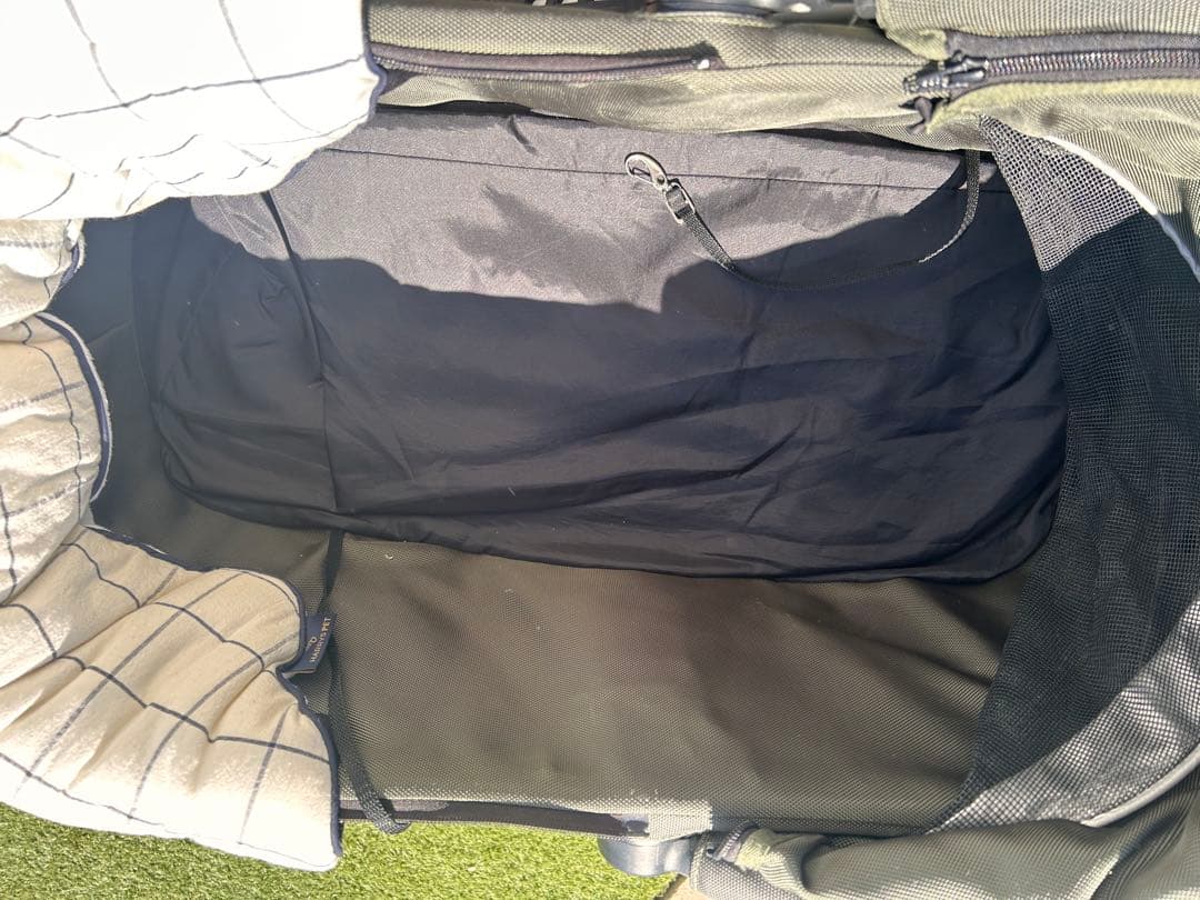 ハリースペット付ピッコロカーネタントIIペットカートクッション3点セット付き