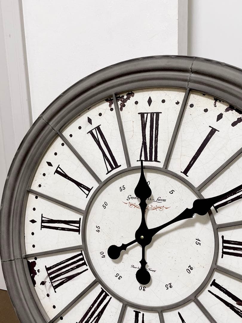 コベントガーデン　ルーヴルラージクロック　アンティーク　壁掛け時計　インテリア