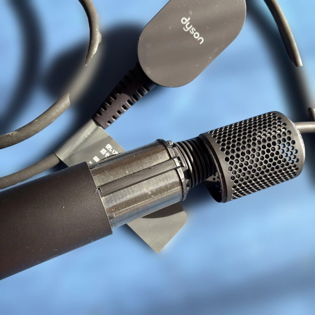 Dyson ヘアドライヤー HD01グレーとピンク
