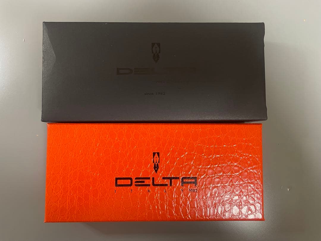 【週末値下中】デルタ万年筆 スパッカナポリ パラッツォ フィロマリーノ<EF字>