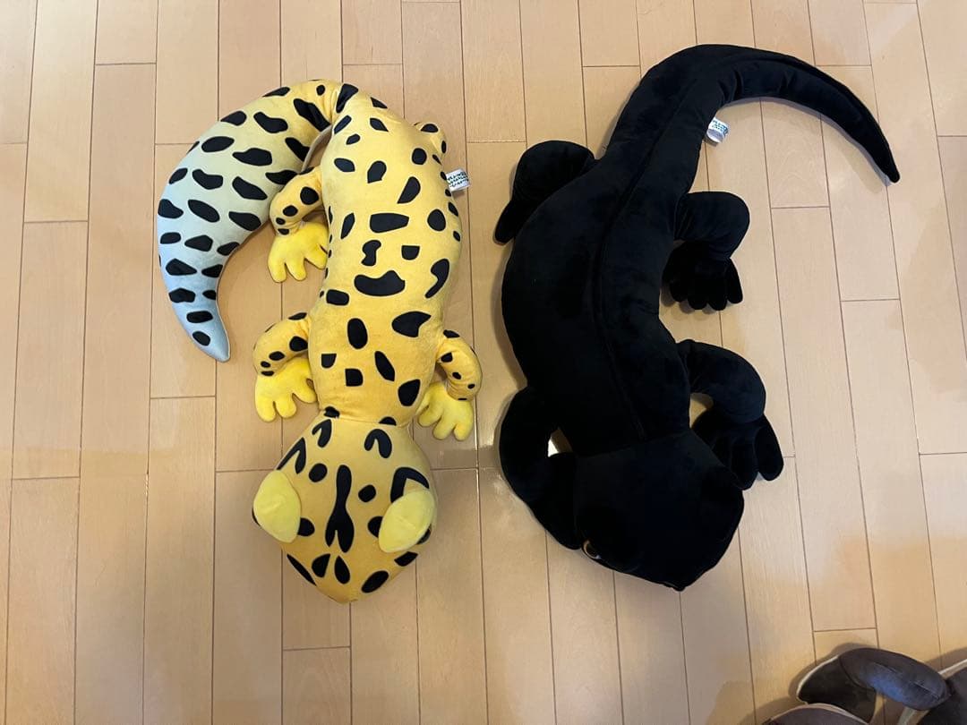 イモリ　レオパ　ニホントカゲ　ぬいぐるみ　BIG 3点セット