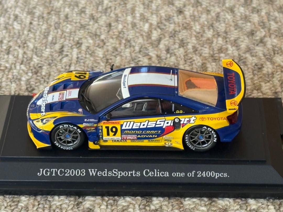 エブロ 1/43 WedsSports Celica JGTC2003
