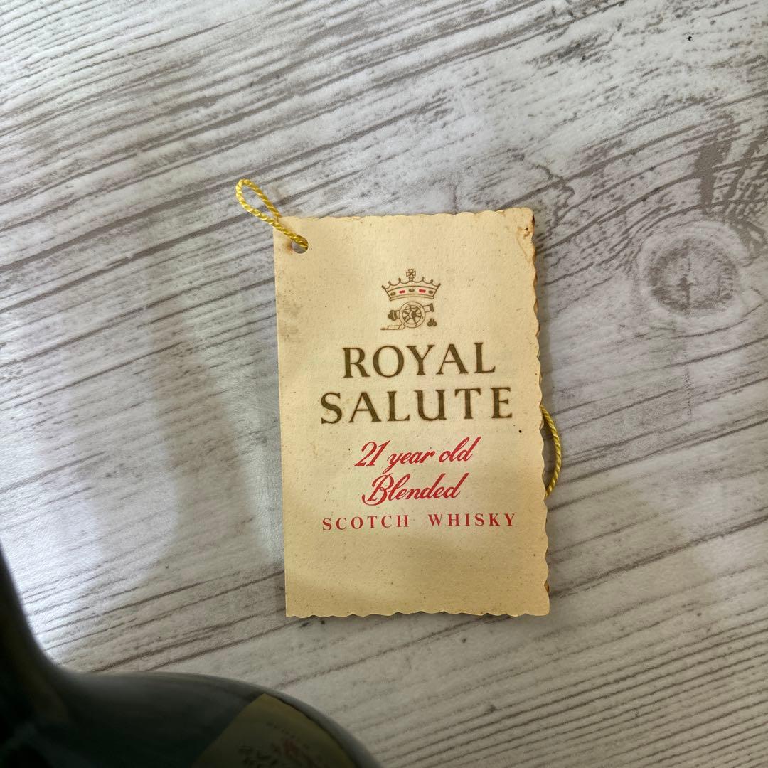 古酒ロイヤルサルート 21年 陶器 旧ボトル SALUTE