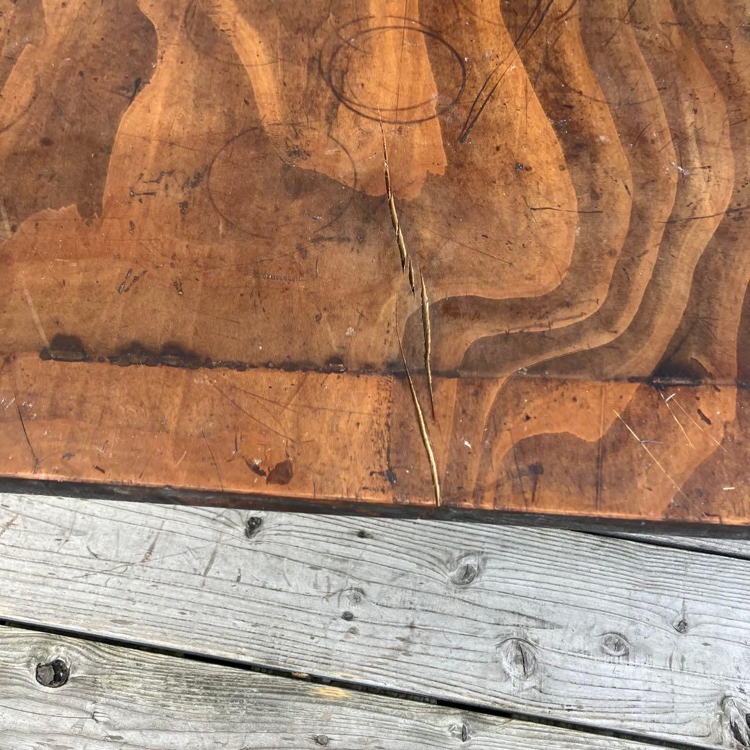 昭和レトロ 古家具 無垢材 木製座卓 ちゃぶ台 文机 お経台 経机 アンティーク