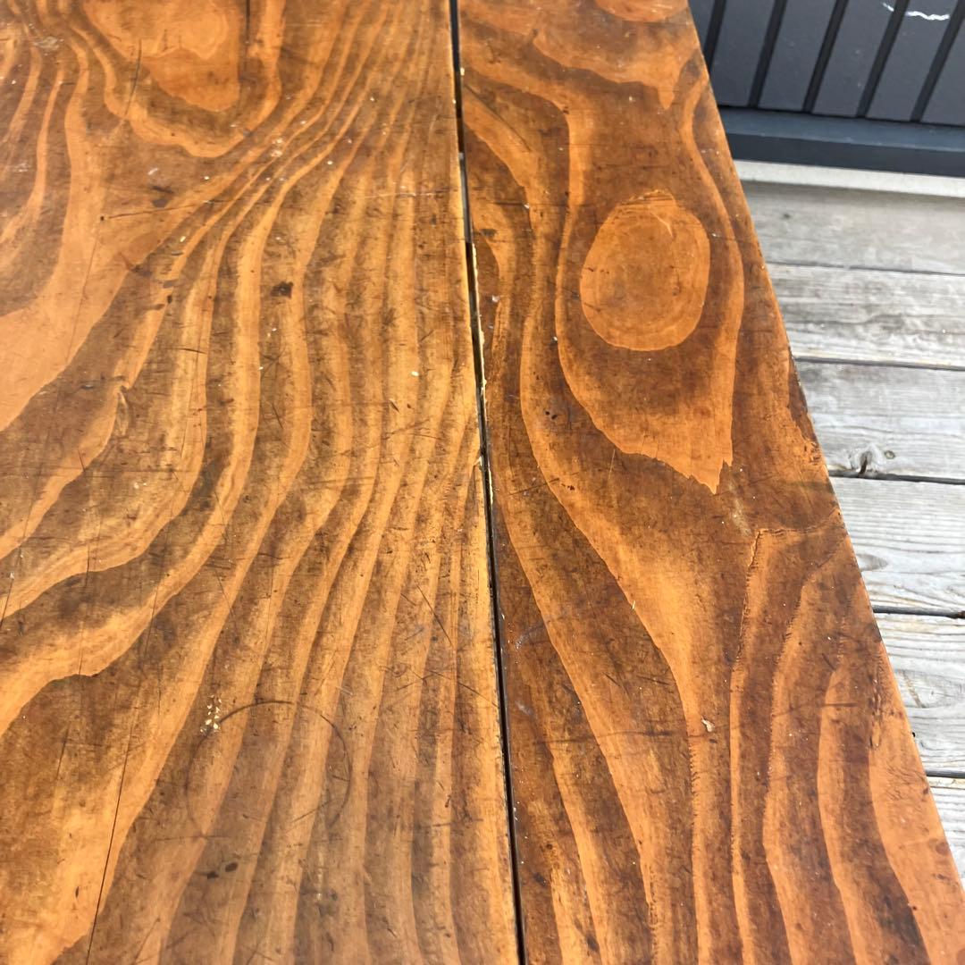 昭和レトロ 古家具 無垢材 木製座卓 ちゃぶ台 文机 お経台 経机 アンティーク