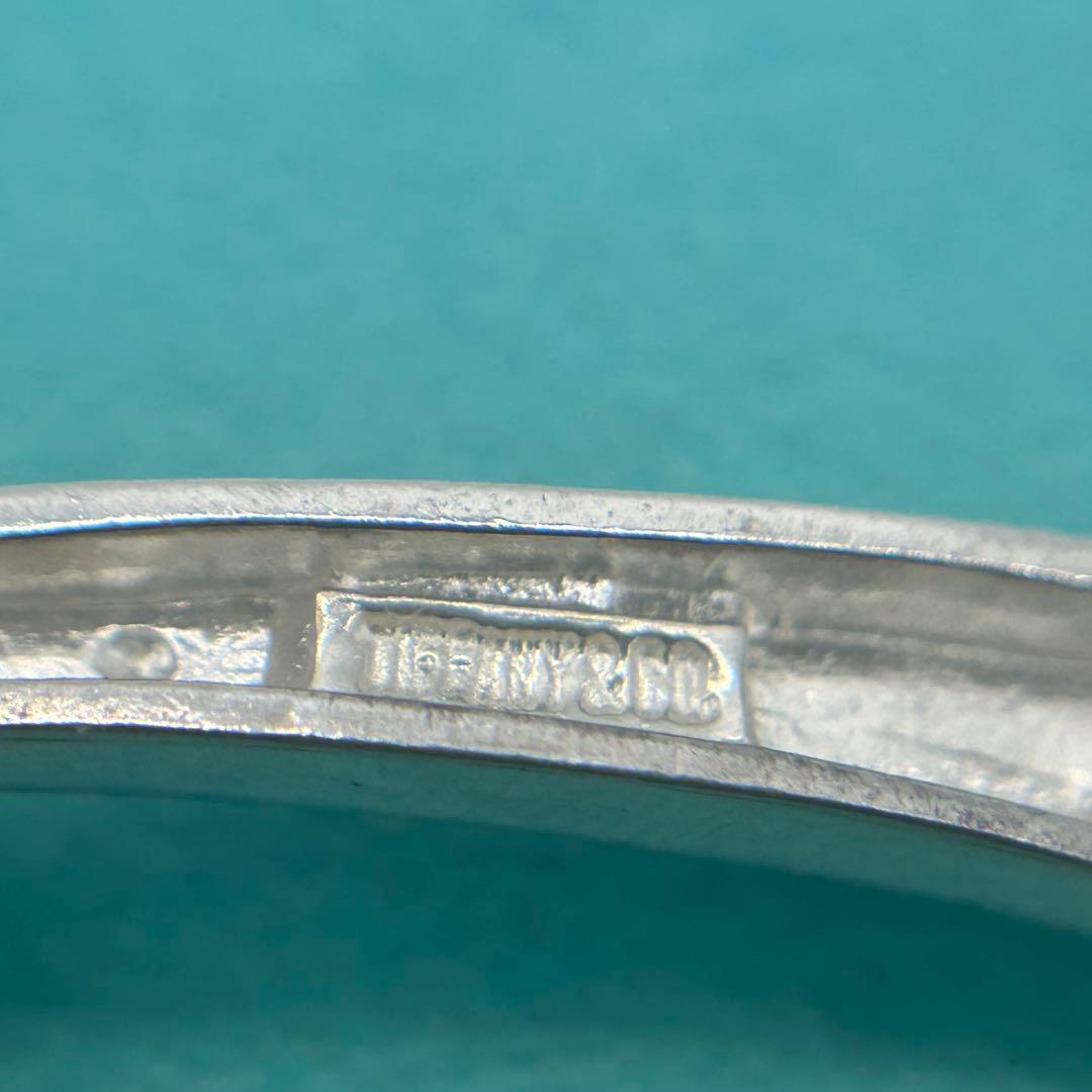 美品　ティファニー　リボン　モチーフ　ノット　ブローチ　シルバー　925