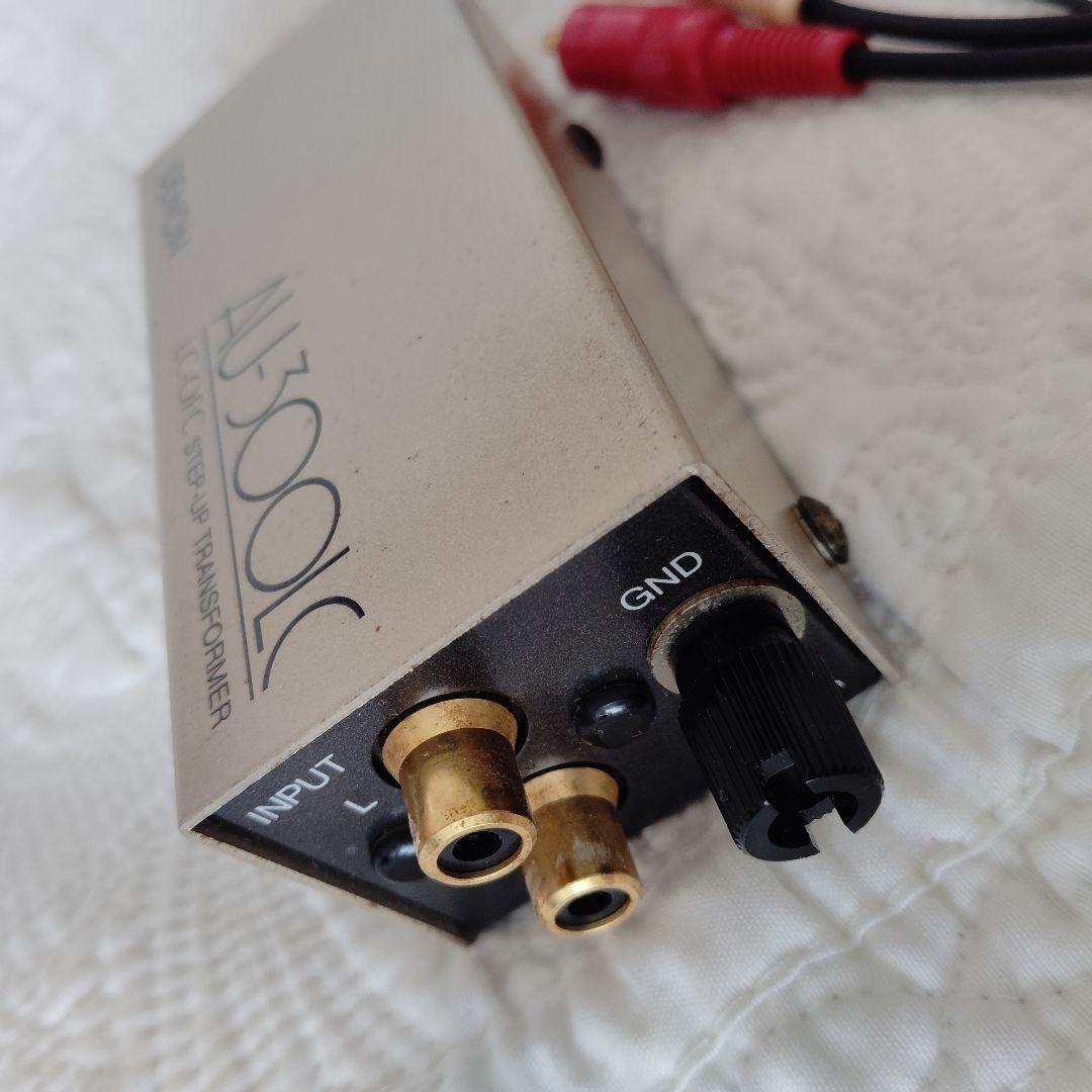 DENON MC(DL-103等)昇圧トランスAU-300LC 良好品