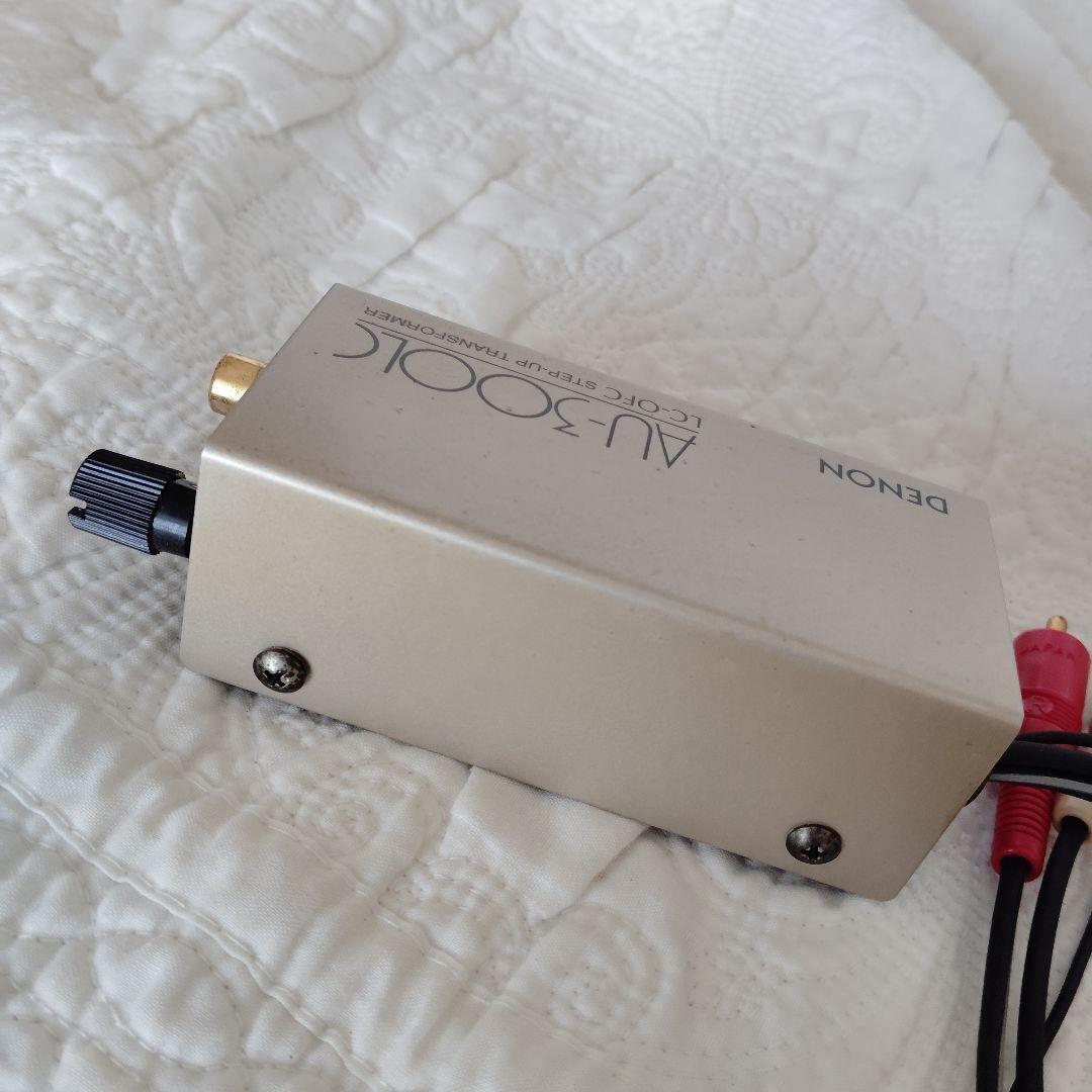 DENON MC(DL-103等)昇圧トランスAU-300LC 良好品