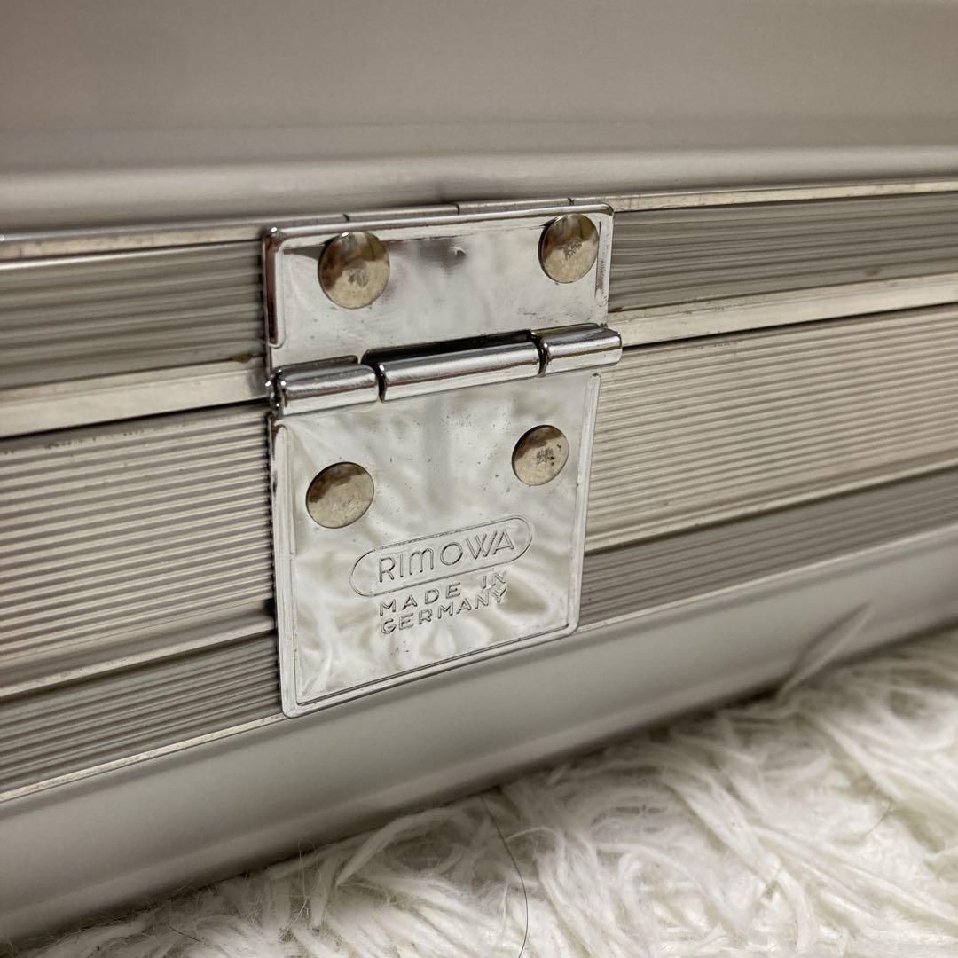 廃盤　RIMOWA アルミニウム　アタッシュケース　ダイヤルロック　旅行バッグ