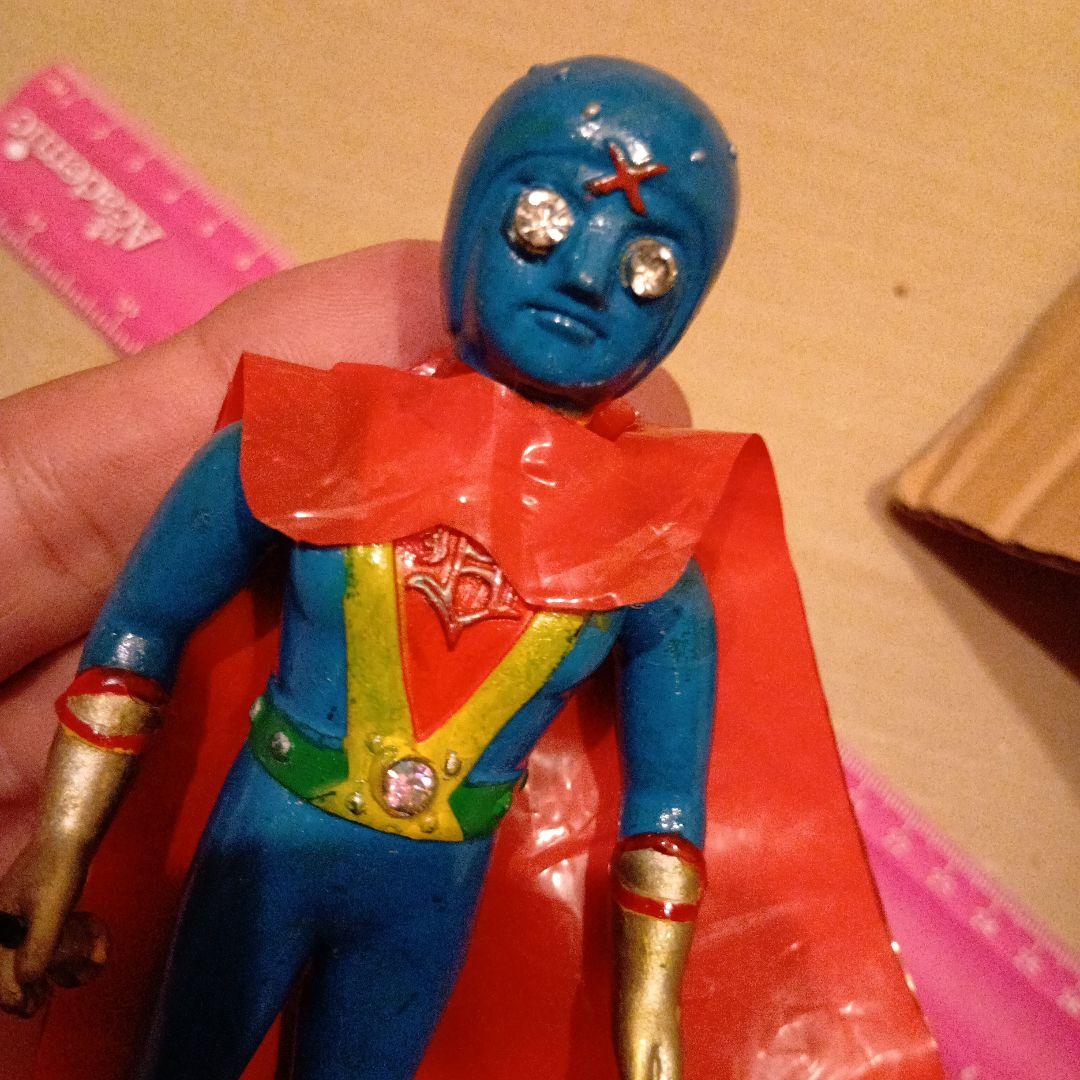 ダイアモンドアイ　ポピー　ソフビ　リペイント　剣付き