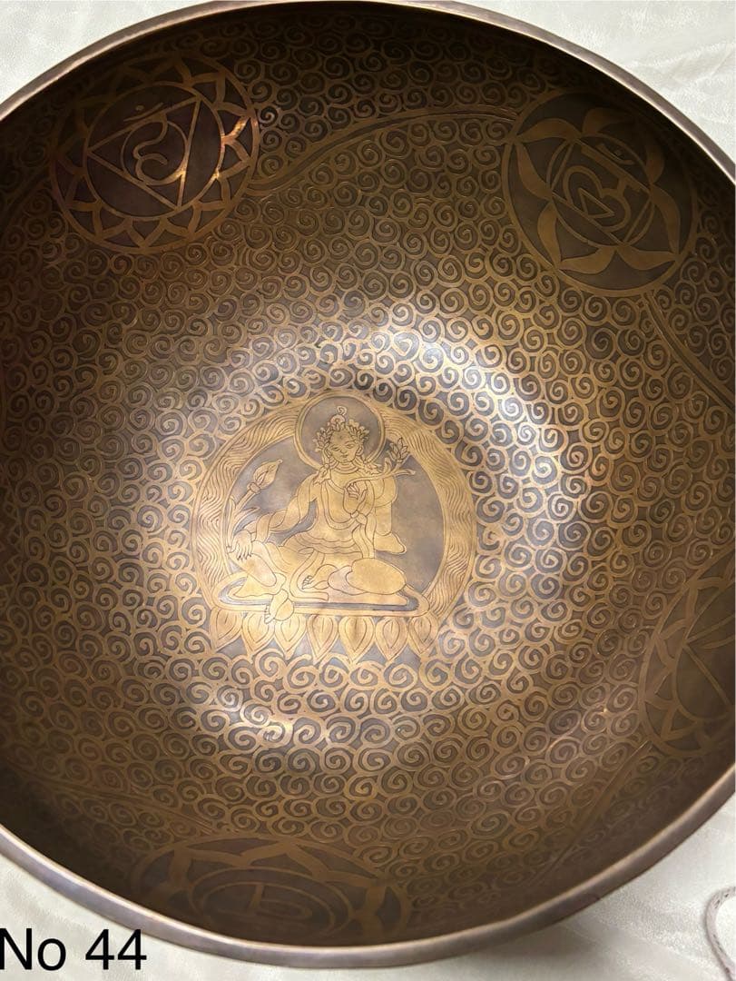 2025 シンギングボウル No 44 42 cm グリーンターラ