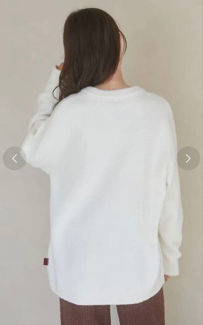 新品タグ付❤︎ジェラートピケベビモコハートベアジャガードプルオーバー＆パンツSET