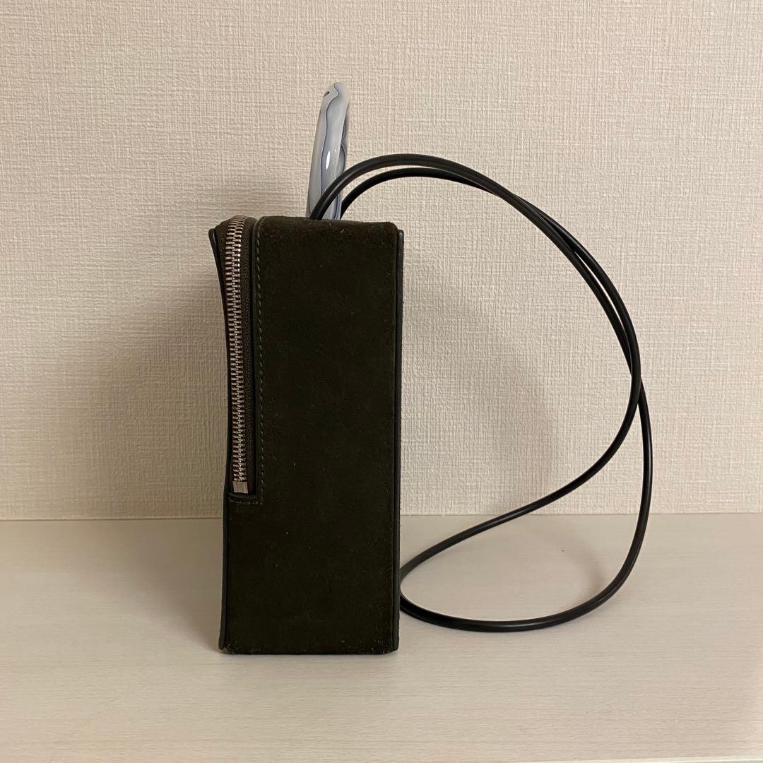【定価約7万】BUILDING BLOCK ボックスバッグ スエード
