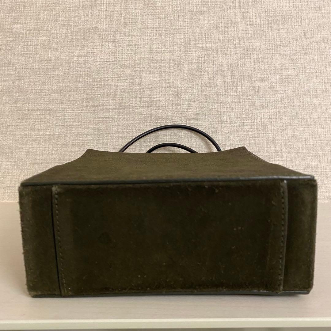 【定価約7万】BUILDING BLOCK ボックスバッグ スエード