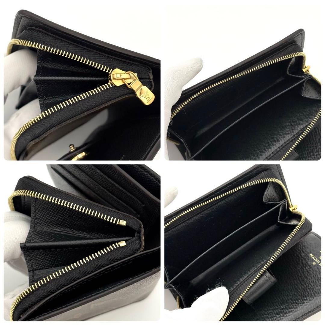 ルイヴィトン モノグラム ポルトフォイユ ジュリエット 茶 ブラウン 2617