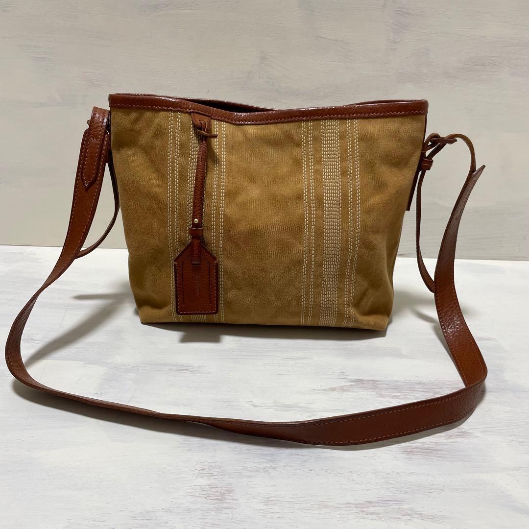 genten ミモザベーシック ショルダーバッグ