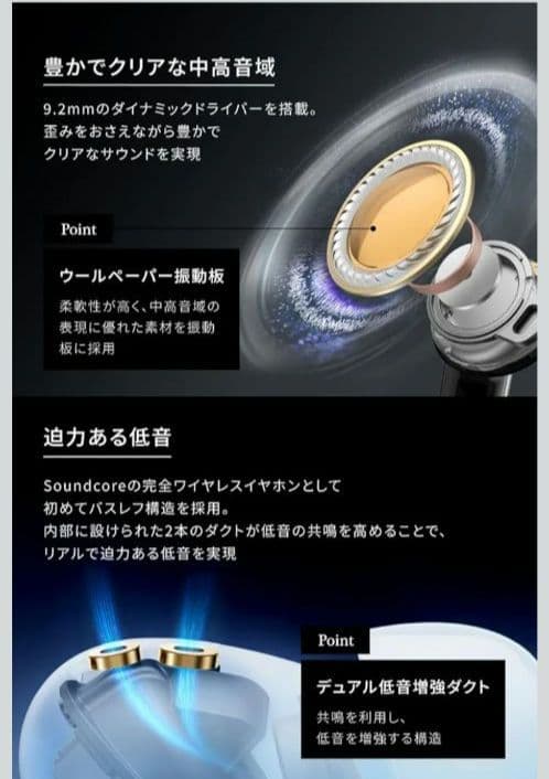 Anker Soundcore Liberty 5 ワイヤレスイヤホン新品未使用