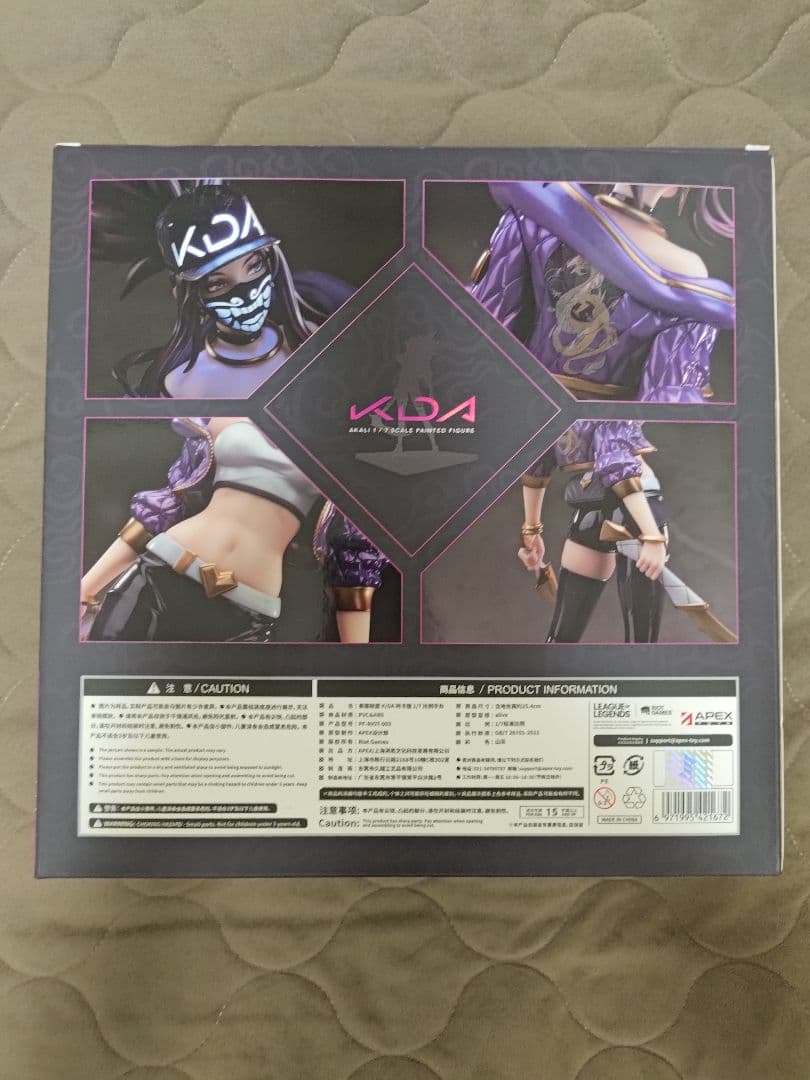 ゲームキャラクター APEX League of Legends K/DA Akali 1/7