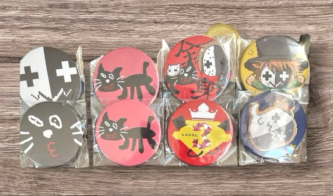 キヨ レトルト グッズセット LEVEL.1 LEVEL.3 缶バッジ アクキー