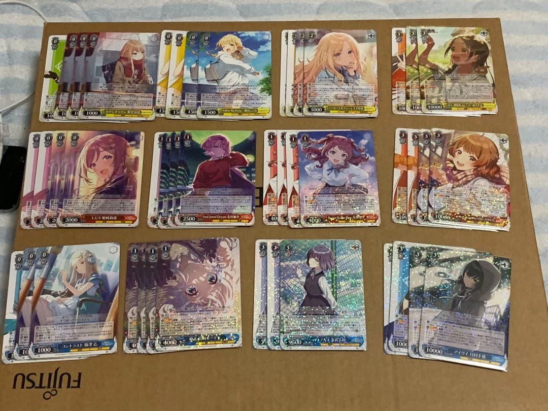 学園アイドルマスター RR以下ほぼ4コン ヴァイスシュヴァルツ ab混合