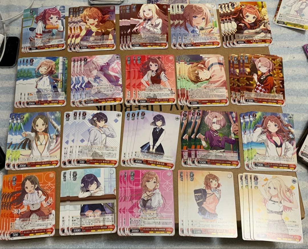 学園アイドルマスター RR以下ほぼ4コン ヴァイスシュヴァルツ ab混合