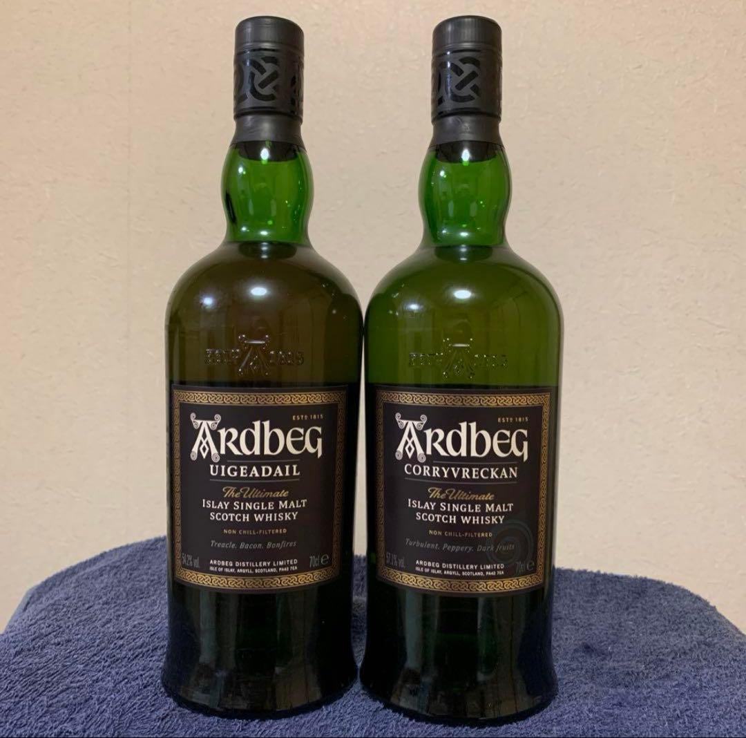 Ardbeg Corryvreckan & Uigeadail 2本セット