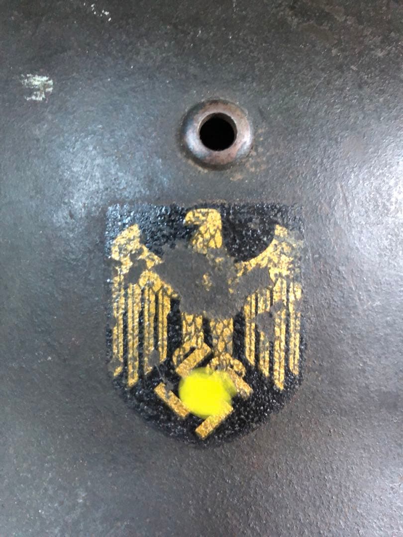 1940年 当時物 ww2ドイツ軍 M35海軍ヘルメット 実物