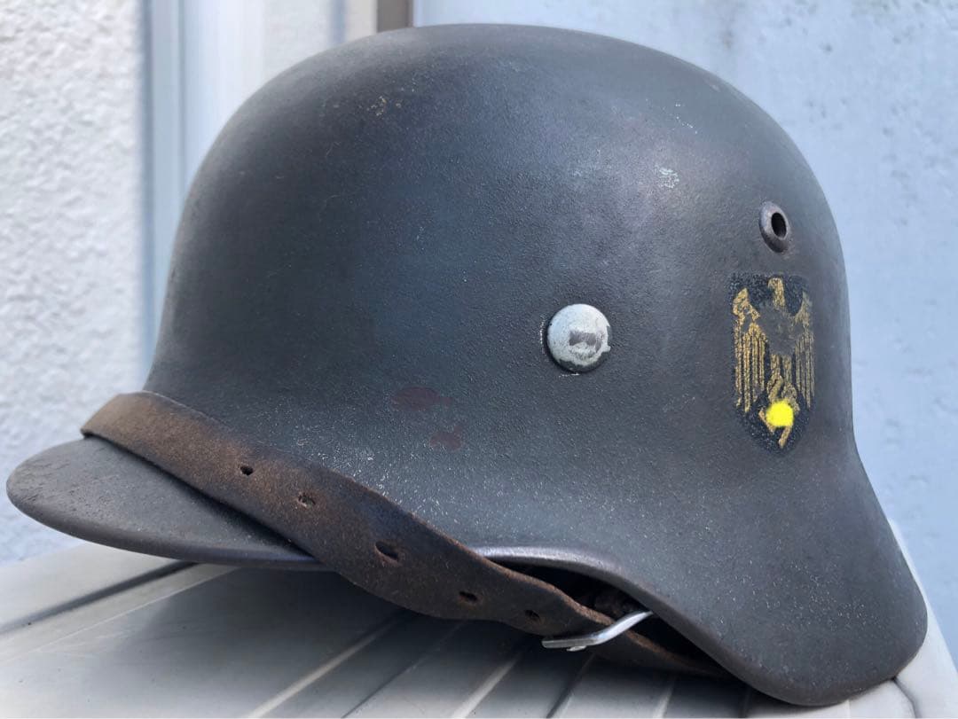 1940年 当時物 ww2ドイツ軍 M35海軍ヘルメット 実物