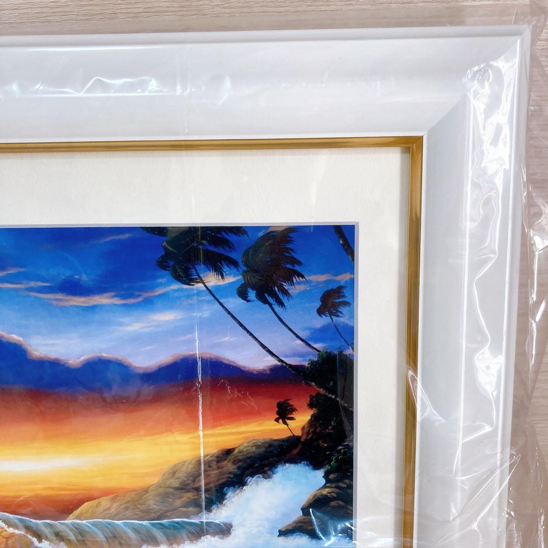 キモ KIMO 作家 夕日が沈む前に 絵画 新品未使用