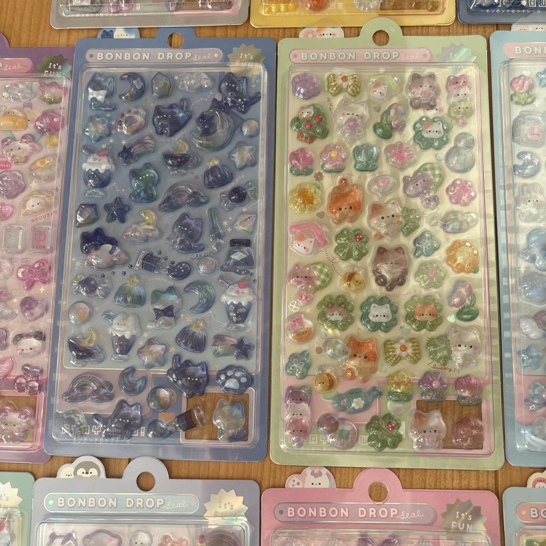 ボンボンドロップシール　15種セット