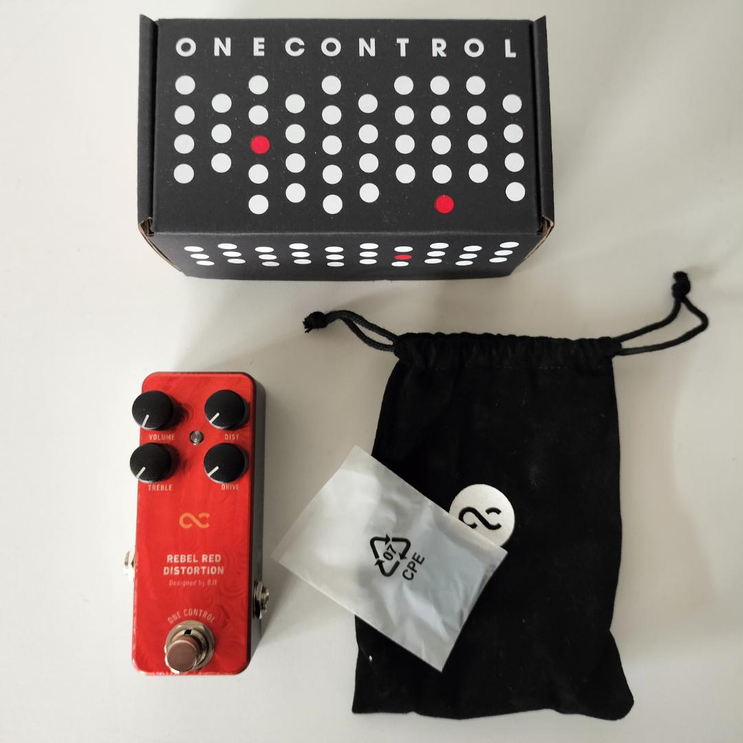 新品：One Control REBEL RED DISTORTION 4K