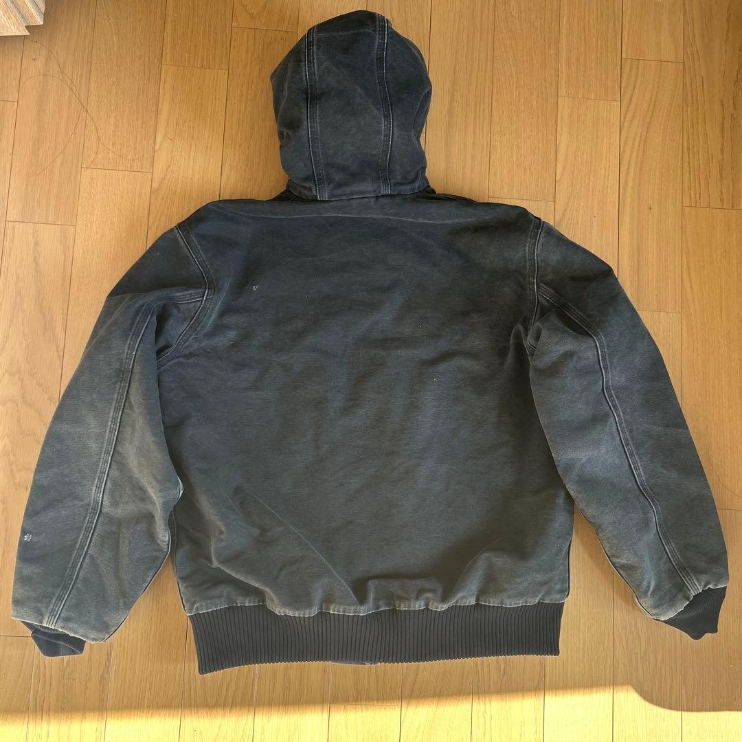 【良フェード】Carhartt アクティブジャケット BLK