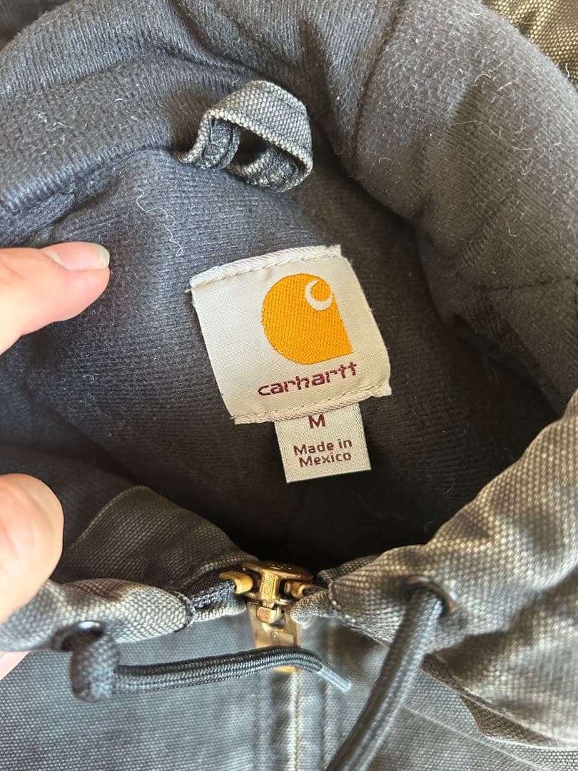 【良フェード】Carhartt アクティブジャケット BLK