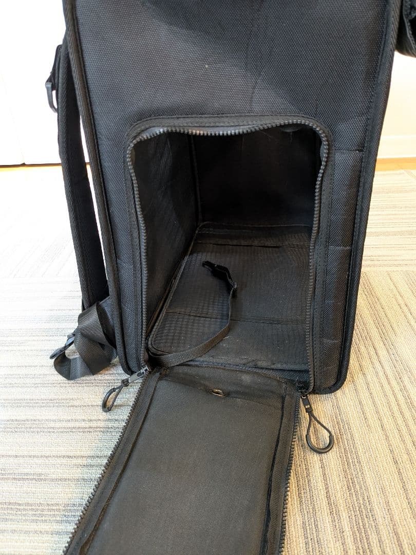 ブラック★マンダリンブラザーズブリクストンキャリーバックパック　リュック