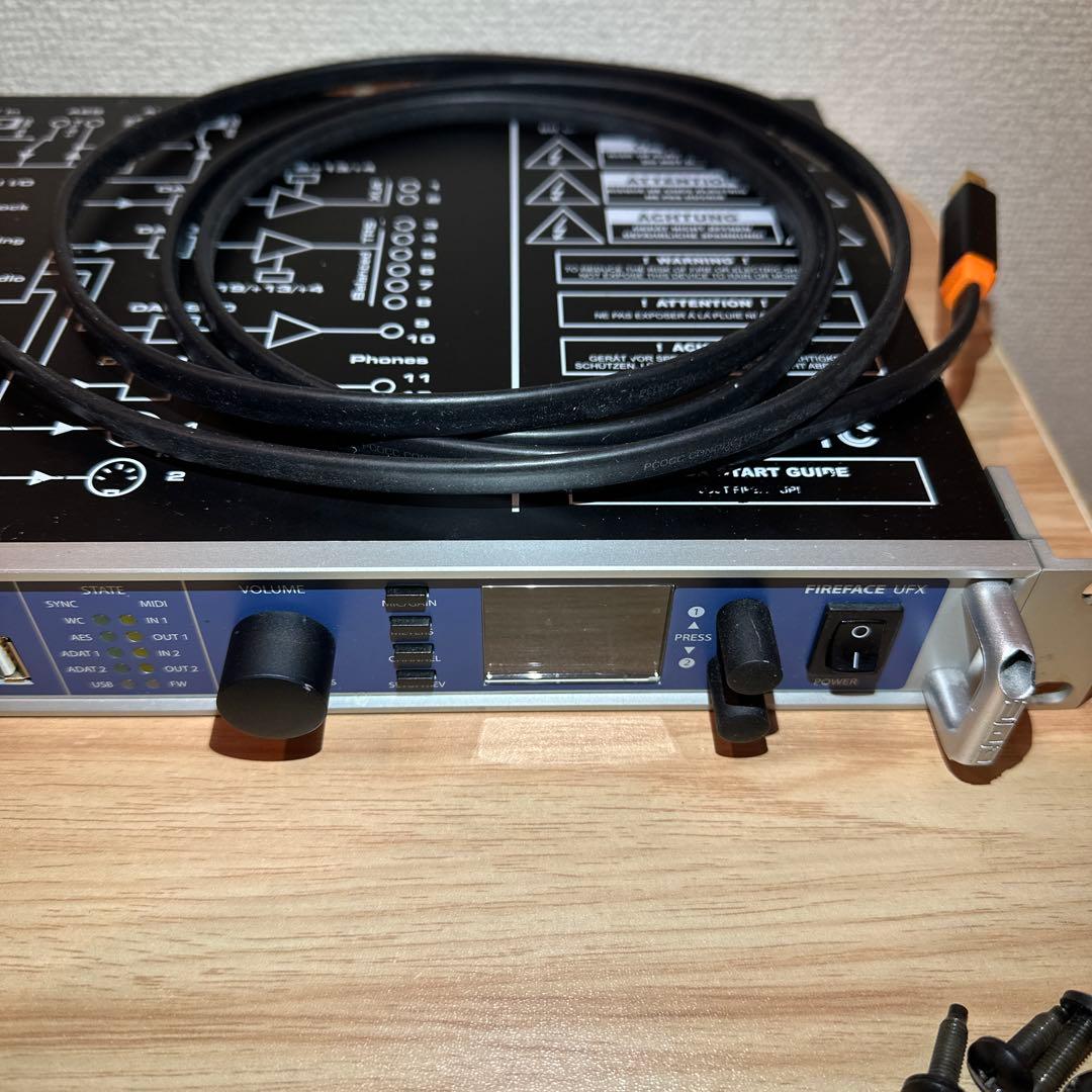 ジャンク　オーディオインターフェイス RME fireface UFX