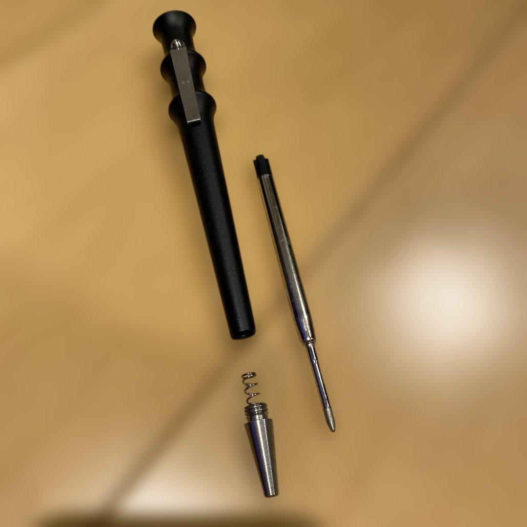 【タクティカルペン・クナイ（田村装備開発）】 ボールポイントペン　インク要交換